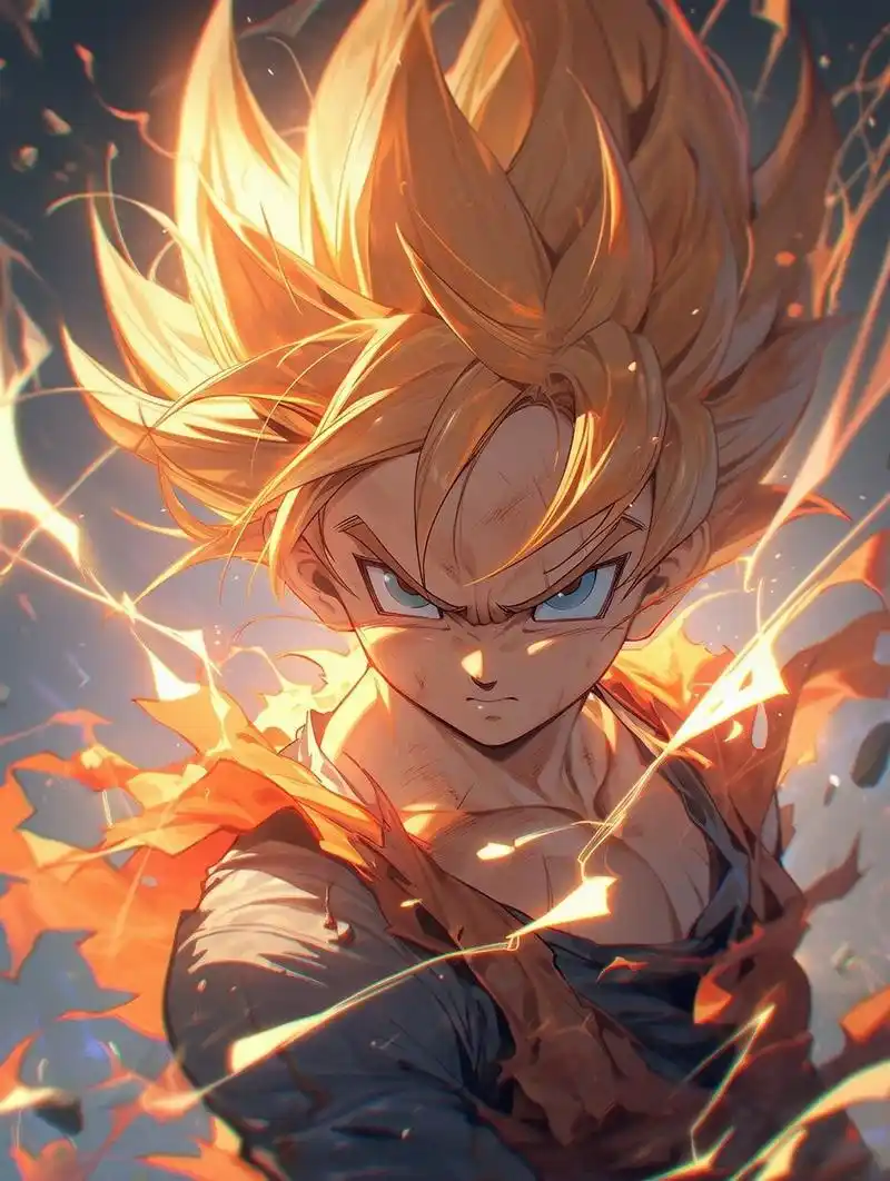 超级赛亚人孙悟空的炫酷头像壁纸推荐 #表情包#0202#头像#02