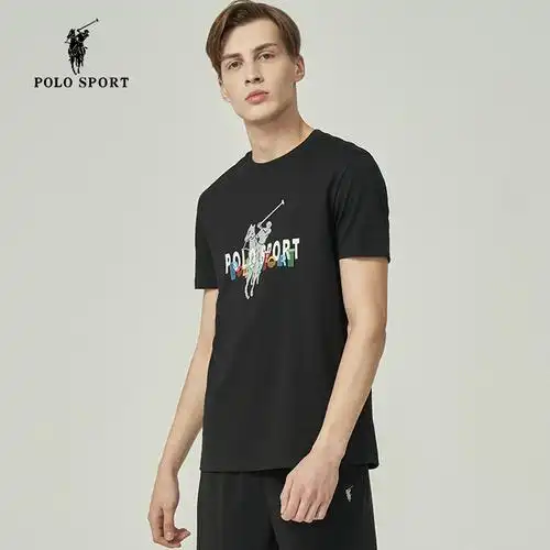 polosport保罗短袖恤男2021夏季新款时尚纯棉t恤