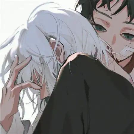 二人兄弟专属头像 高清一人一半的头像一左一右兄弟配对图片_基友男生