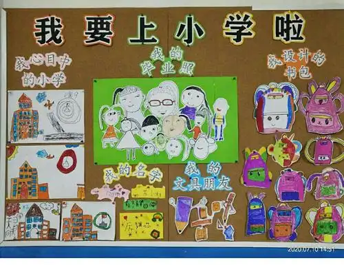 其它 幼小衔接‖【我要上小学了】主题系列活动 写美篇  我们的主题墙