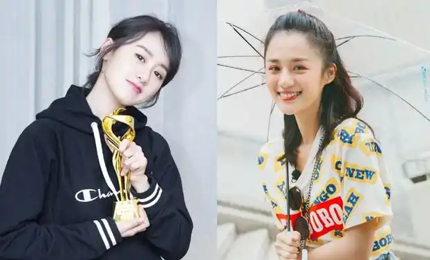 袁冰妍和安悦溪对比照 相差三岁却是同一年开启演艺之路