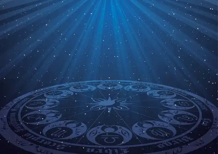 抽象矢量太阳系魔法阵设计