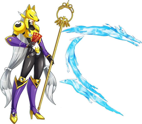 充当巫女角色的数码兽,作为神的意愿的代理行事.