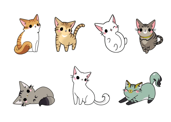 小猫图案图片大全