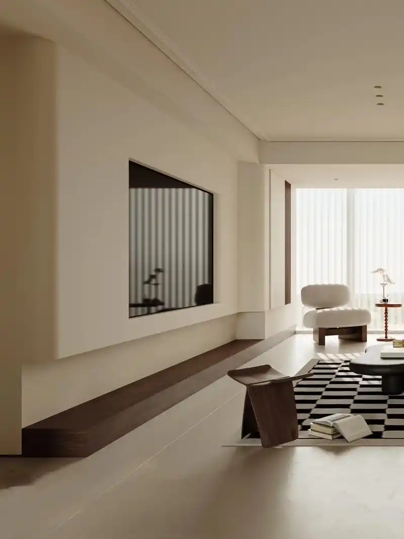 奶油复古风装修效果图外加一点轻法式设计.