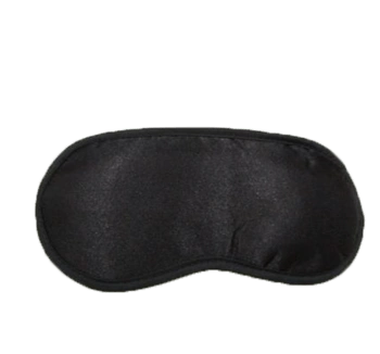 黑色睡觉眼罩