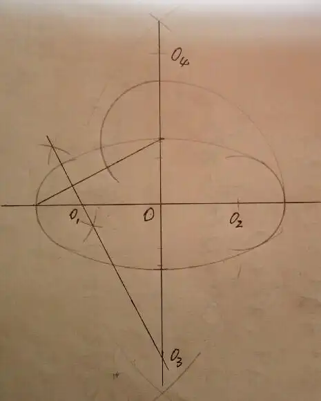 10公分乘20公分的椭圆怎么画