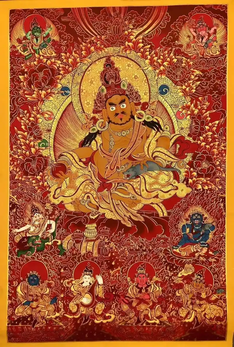 精品红唐【五财神.四大天王】高阶画师buddha喇嘛 - 抖音