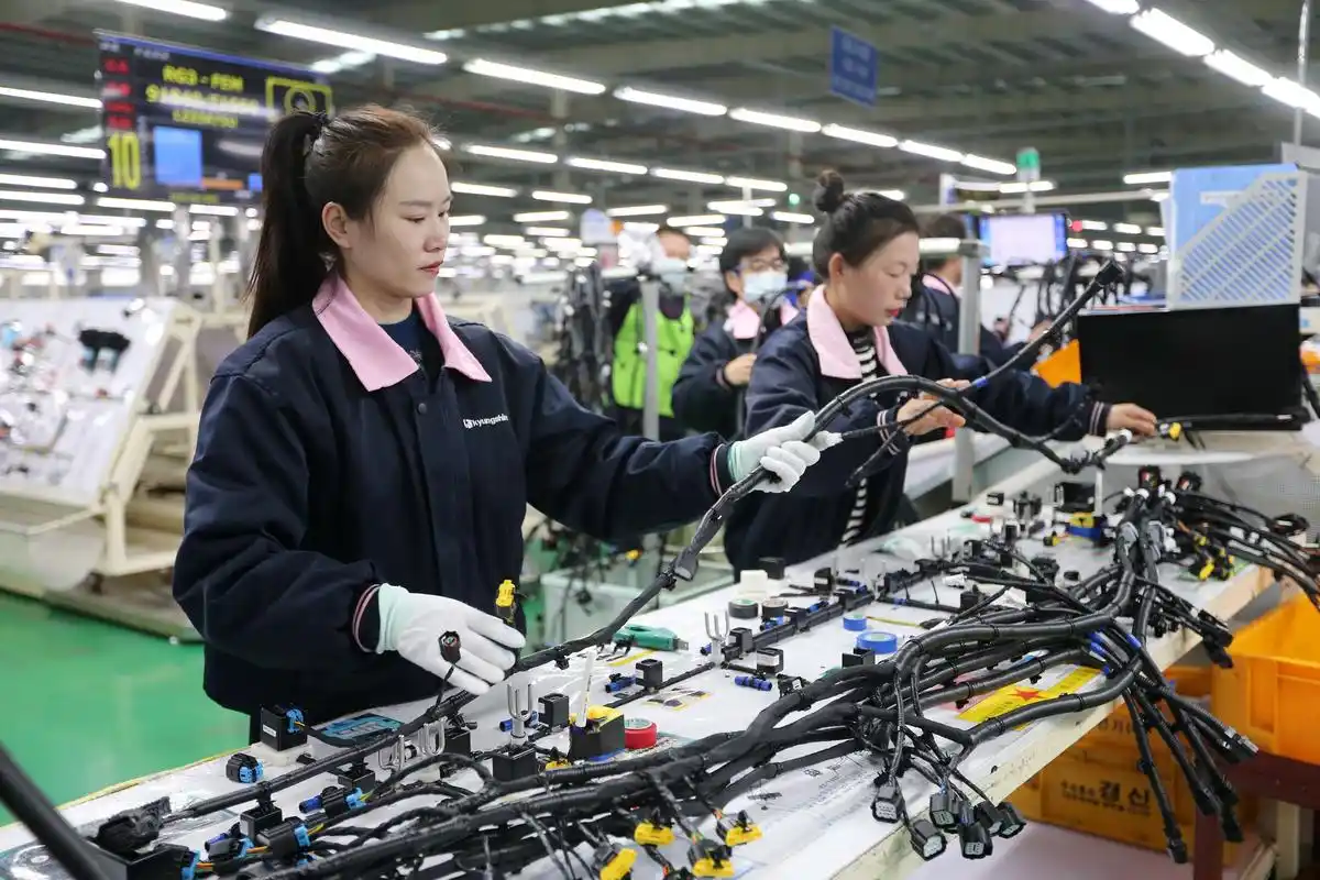 安徽淮北外资出口汽车线束企业产销两旺