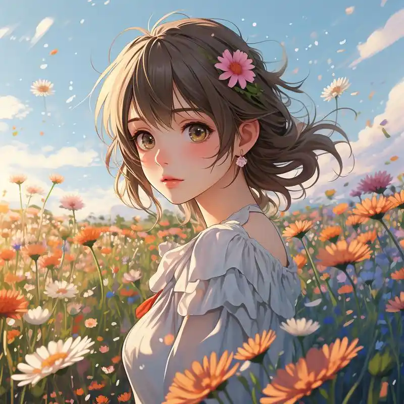 94唯美卡通女生头像94