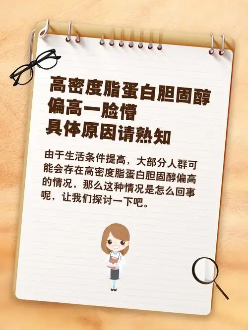 99高密度脂蛋白胆固醇偏高一脸懵,具体原因请熟知!