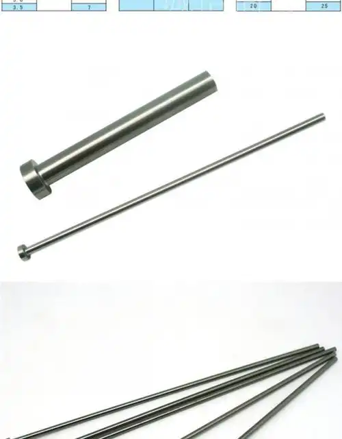 定制注塑模具顶针65mn弹簧钢顶杆 顶针天津标国标广标出口标d=1-3 6*