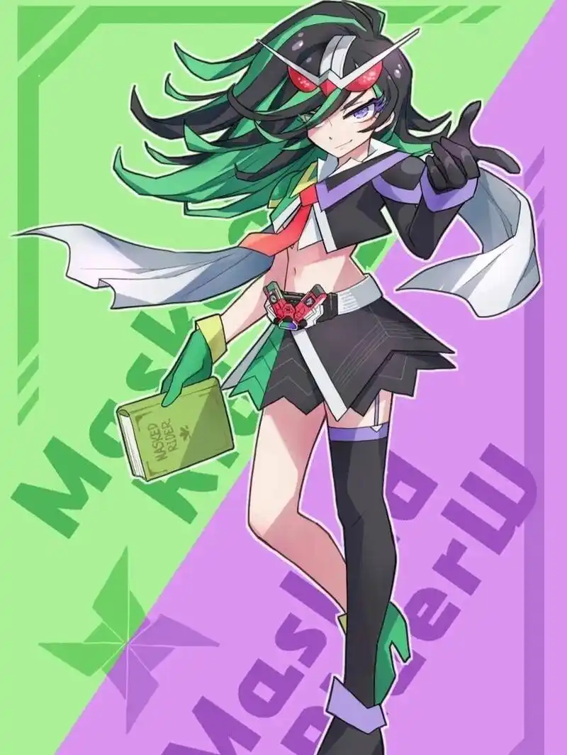 假面骑士高清壁纸 | 假面骑士娘化系列