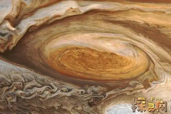 木星恐怖照片像凶狠的眼睛盯着你实为大红斑气旋