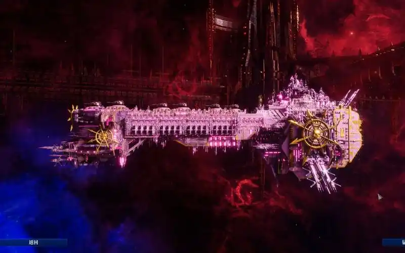 战锤40k 哥特舰队2 全混沌战舰鉴赏