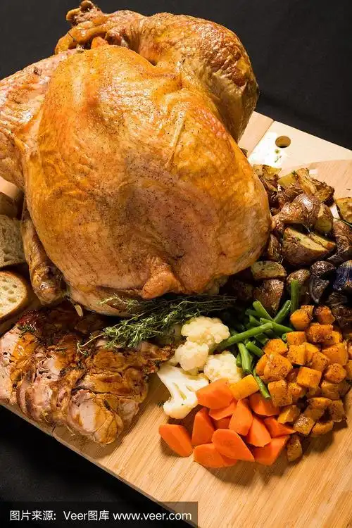 美味的火鸡大餐