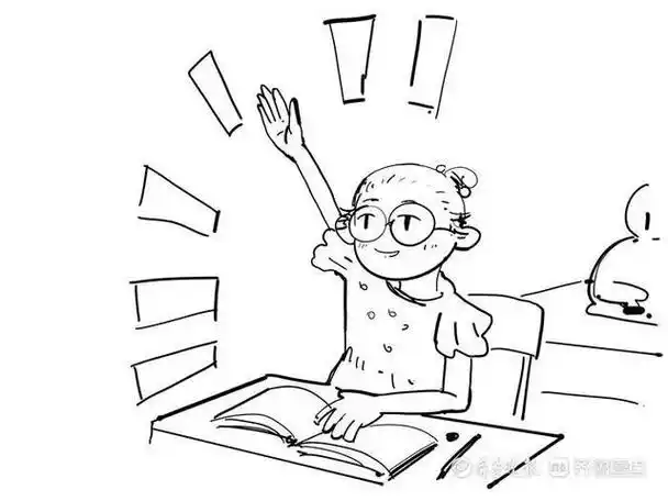 漫画少年变身暖心老父亲,手绘漫画讲述教育故事