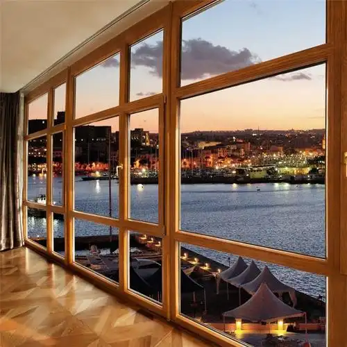 西安公寓用铝包木门窗