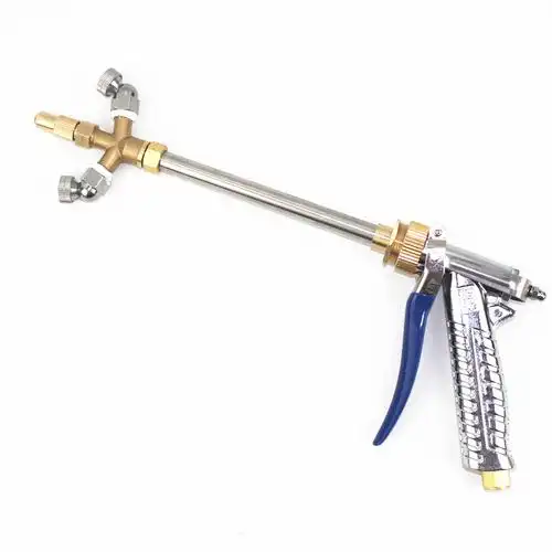 农机加厚农3喷头雾化不锈钢高压扇形打药多头喷杆迷雾打药枪枪进口3头