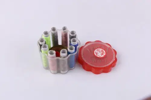 家用针线盒 布艺缝纫针套装 101针线盒 多功能针线盒生产厂家