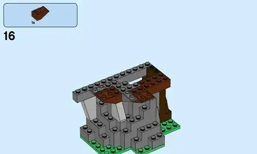 用乐高积木制作树屋60173系列搭建图纸男孩女孩都能玩