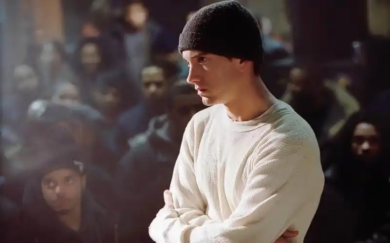 【eminem】姆爷《8 mile》电影幕后花絮混剪【八英里/混剪】