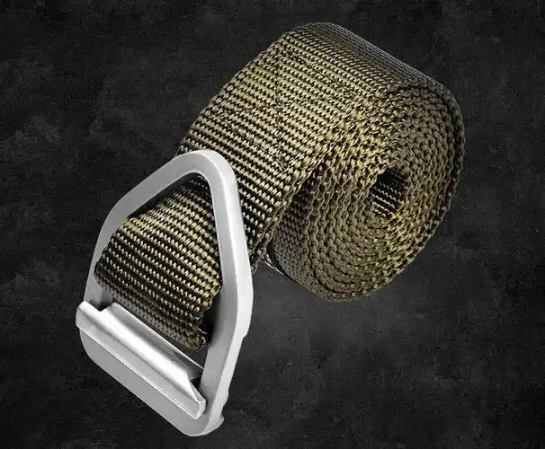 operationeagleclaw鹰爪行动子弹头战术腰带户外尼龙合金腰带军绿色