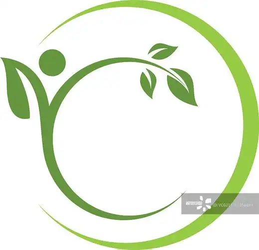 叶绿色自然标志和符号模板图片素材_id:vcg211241064493-vcg.com