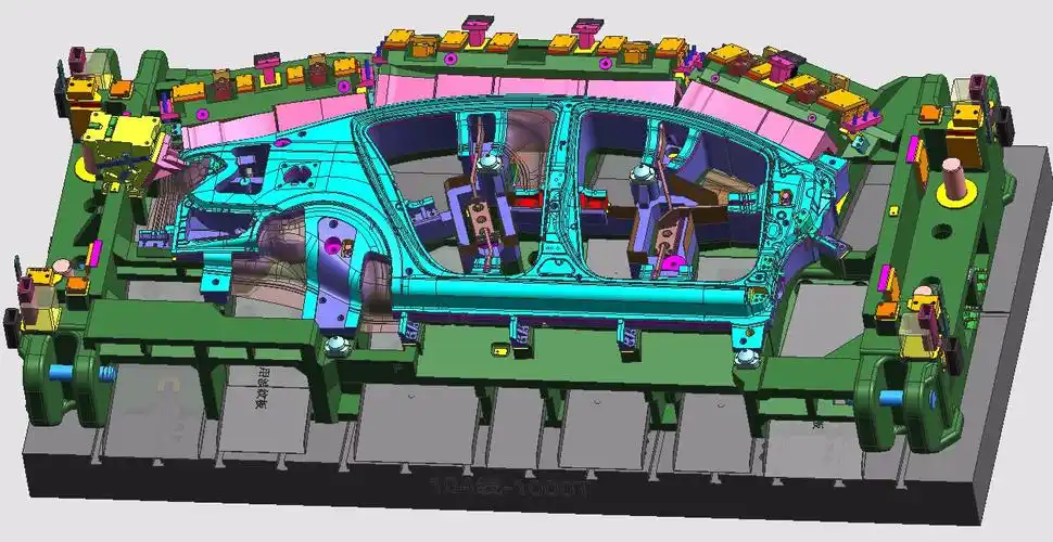 侧围-汽车模具 设计 覆盖件 冲压
