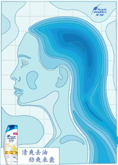20339 张俊 海飞丝去屑洗发水广告创意