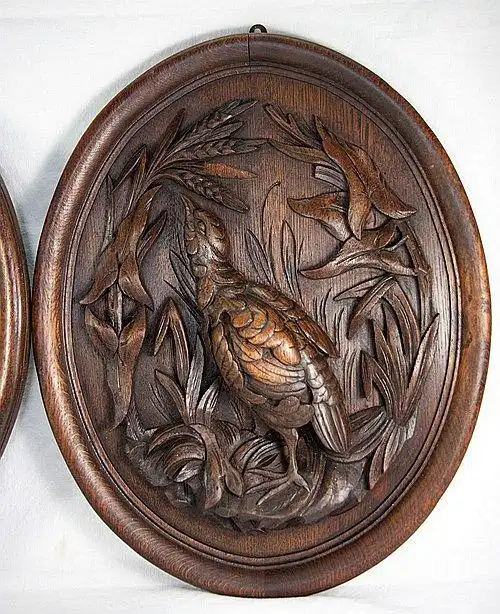 欧洲室内装饰中的木质浮雕艺术品欣赏