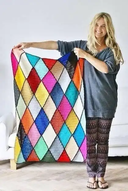 配色图案一场毛线盛宴毛线颜色搭配美出新高度