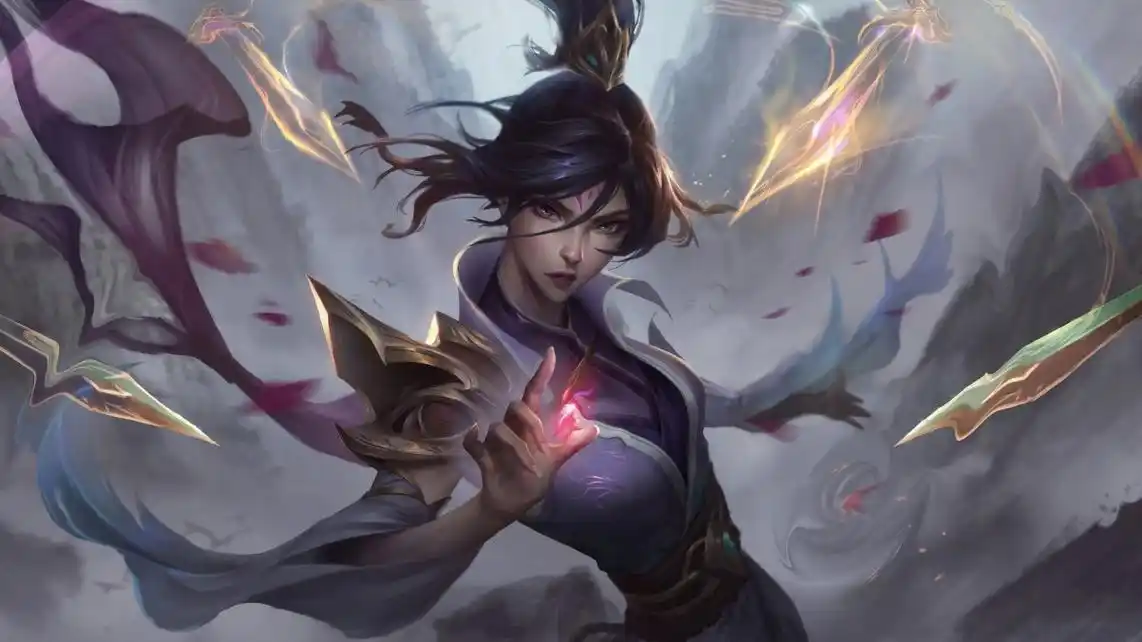 lol英雄联盟无双剑姬玉剑传说同人菲奥娜4k壁纸