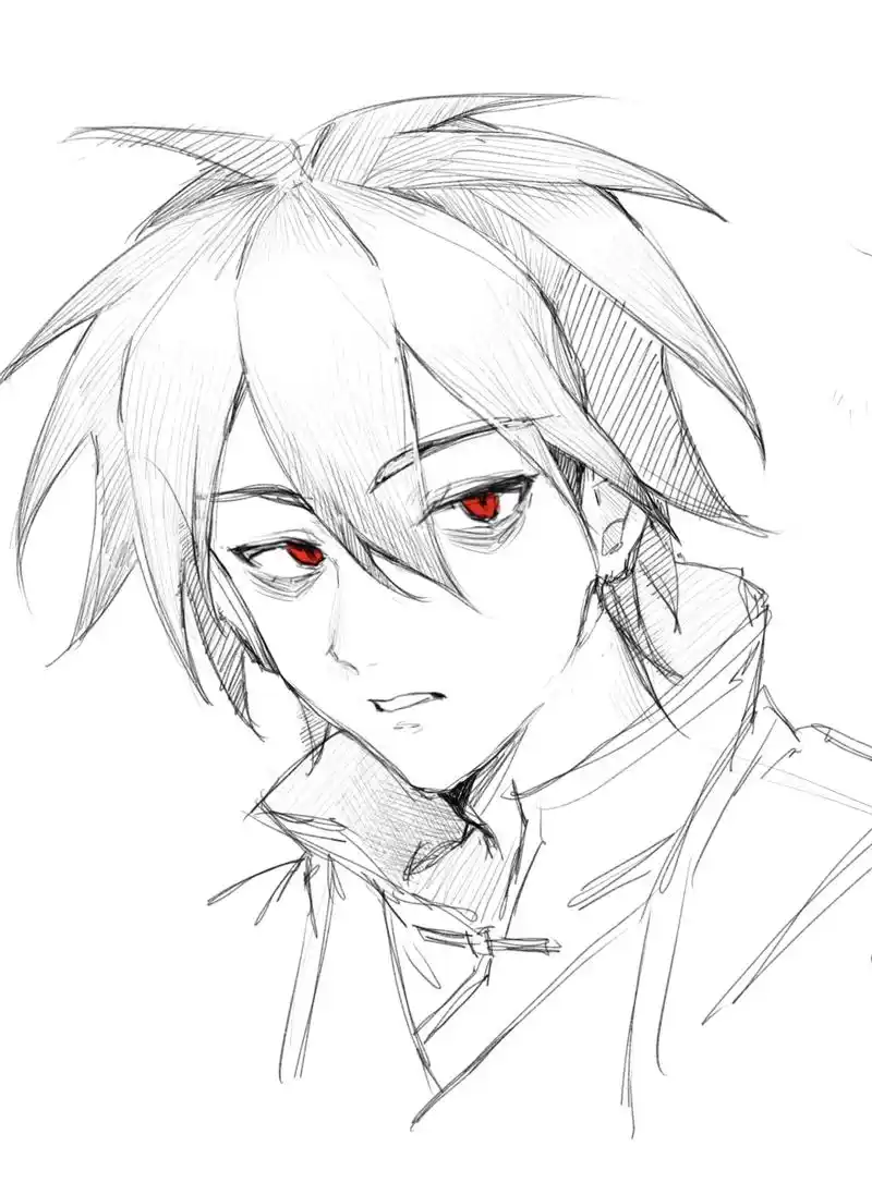 绘画 #草稿流 #刺客伍六七 #柒 好好好几年不见又变帅了 - 抖音