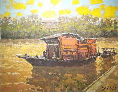 黄阿忠馆员作品《红船》