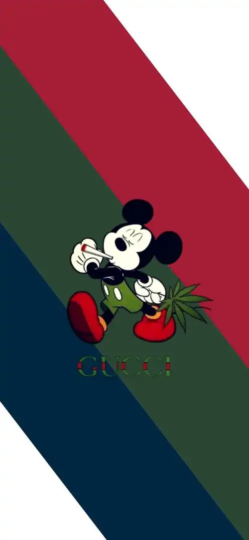 米奇和米妮的精彩生活壁纸:当米老鼠穿上了中国风,玩起了大品牌