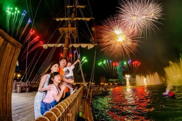 这个黄金周珠海长隆又双叒叕放大招特别加场烟花汇演每日准时绽放