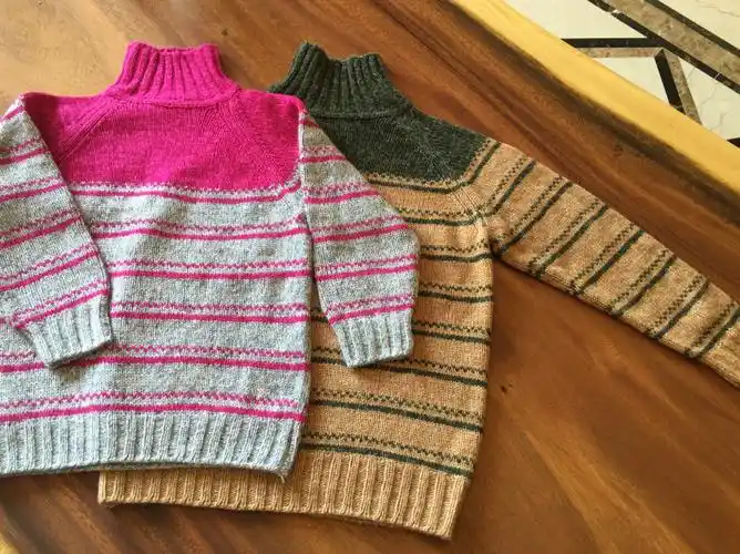 纯羊绒手编毛衣