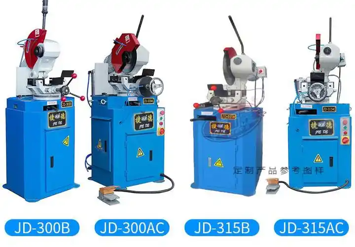 45度手动切管机不锈钢材切割机台式多功能圆锯切方圆无毛刺350ac功率