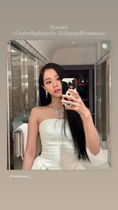 kimjisoo超话96#金智秀卡地亚全球品牌大使#  240502 智秀个人ins