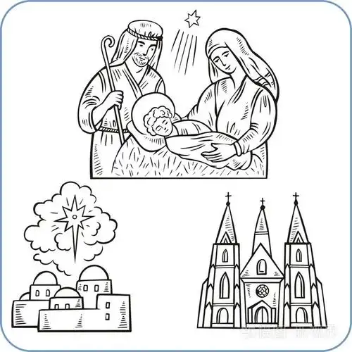 圣经场景-矢量图插画-正版商用图片1ezf7m-摄图新视界