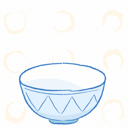 早上一睁眼就浮现一个空碗,却不知用啥装满.