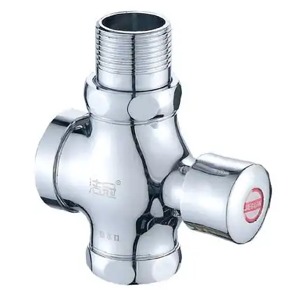 厕所手按式蹲便器卫生间按压冲水阀