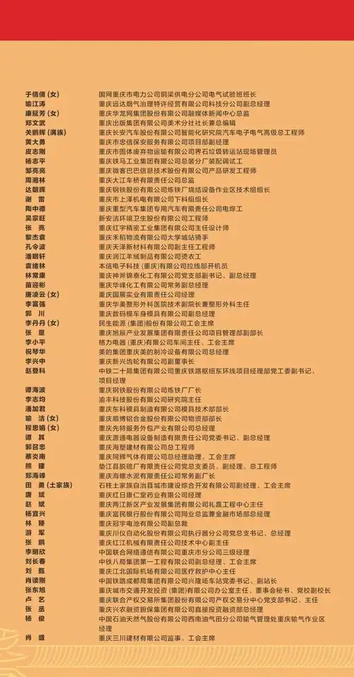 名单来了第六届劳动模范和先进工作者市级劳模(先进)3122人全国劳模