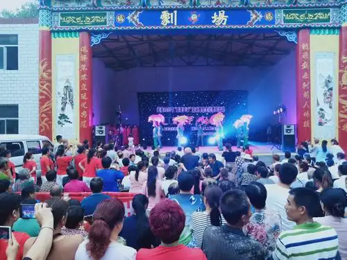 盂县2019年"群星风采"流动舞台文化惠民走进下社乡枣园村举行第四场