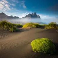 风景优美冰岛风景图片头像大全