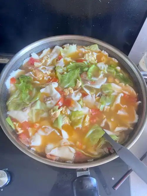 番茄鸡蛋面疙瘩