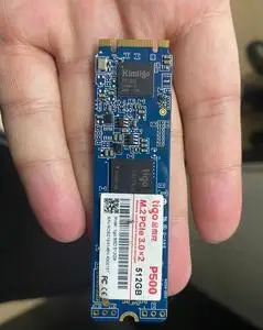 金泰克p500 512g m.2 nvme 固态硬盘pcie