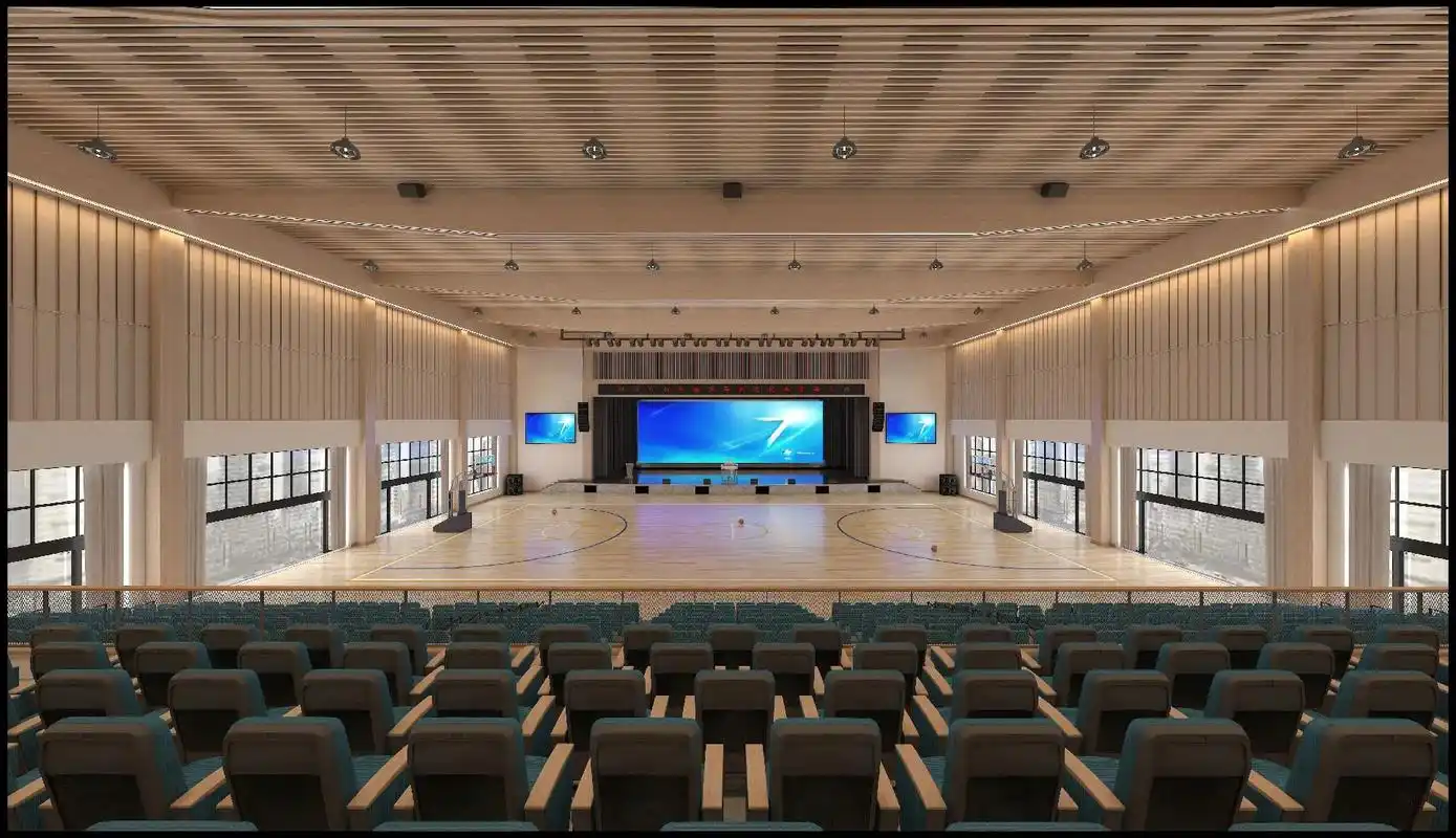 no21体育馆礼堂声学装饰设计
