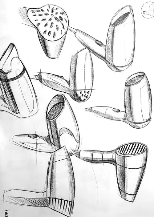 工业设计手绘线稿|工业/产品|其他工业/产品|臻biubiu - 原创作品